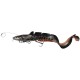 Силикон Savage Gear 3D Line Thru Burbot FS 360mm 216.0g Black Silver Orange (поштучно)
