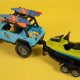 Игровой набор OTAMANKO Автотуризм Внедорожник с 2 досками для серфинга и гидроциклом