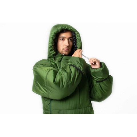 Спальний мішок, що надівається Selkbag ORIGINAL, розмір XL, зелений