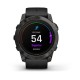 Смарт-часы Garmin epix Pro Gen 2 Sapphire Edition (51 мм) карбоново-серые титановые DLC с черным ремешком