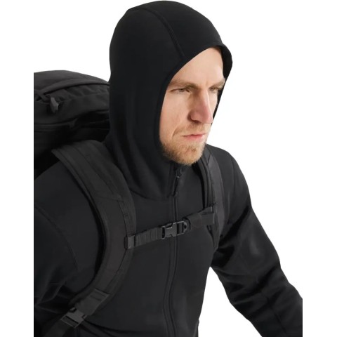 Флисовая кофта Arc’teryx Naga Hoody Full Zip L Black