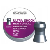 Кулі JSB Diabolo Heavy Ultra Shock, 4,5 мм, 0,67 г, 350 шт