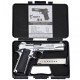 Стартовий пістолет 911#6 Matte Chrome Plating, Engraved/Black Grips