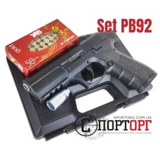 Стартовый пистолет Ekol Firat PB92 Black SET