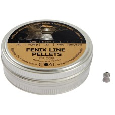 Пули пневм Coal Fenix, 5,5 мм , 1,1г, 250шт/уп