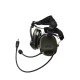 Навушники Sordin Supreme MIL CC Neckband Green PVC 76332-06-S