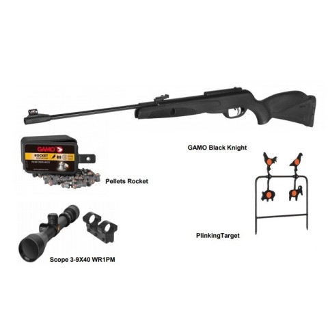 Гвинтівка пневматична Gamo Black Knight (комплект)