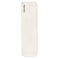 Матрац туристичний надувний одномісний  Naturehike CNK2300DZ013, 185x55x3.5 см, світло-сірий, прямокутний