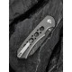 Ніж складаний туристичний Civivi Pragma Prime, (8.9 см) Damascus / Aluminum сірий