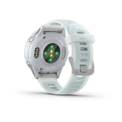 Смарт-годинник Garmin Forerunner 570 (42 мм) блакитний алюміній/білий