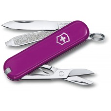 Ніж Victorinox Classic SD Colors Tasty Grape 58мм,7функ,пурпур