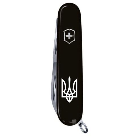 SPARTAN UKRAINE  91мм/12функ/черн /штоп /Трезубец.бел.
