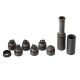 Інтегрований глушник AFTactical S441L, 6.5 Creedmoor, 5/8x24 UNEF, Болтовик 6.5мм