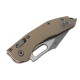 Ніж Microtech Stitch Ram-Lock, fluted, Apoc, руків'я G10 tan