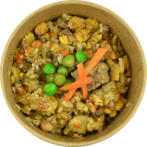 Горохова каша з телятиною  Happy Elk