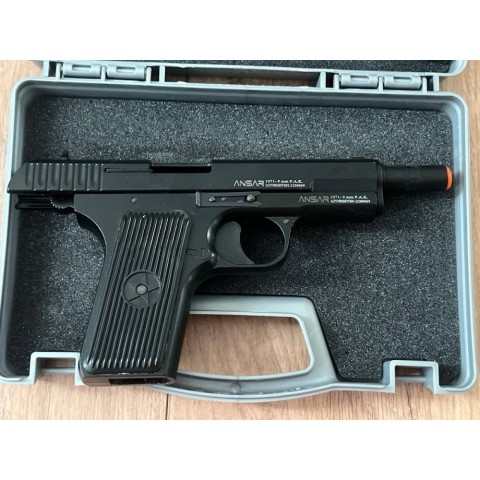 Стартовий пістолет TT (TT SUR 33 black/ANSAR 1071) + додатковий магазин бу