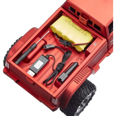 Машинка ZIPP Toys 4x4 - повнопривідний пікап з камерою. Колір – червоний