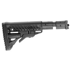 Приклад телескопічний FAB для VZ.58, з амортизатором, полімер, чорний