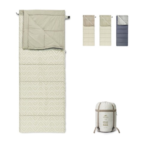 Спальний мішок Naturehike DP100 CNK2300SD012, бежевий
