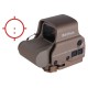 Приціл коліматорний EOTech 68MOA/1MOA пісочного кольору, з 2 точками, сумісний з NV (EXPS3-2TAN)