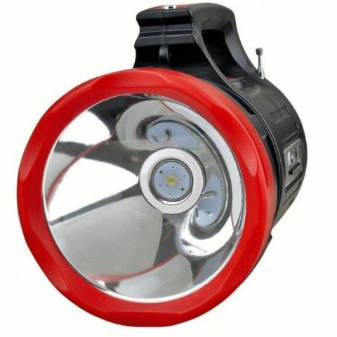 Ліхтар прожектор Yajia YJ-2890 10W ліхтарик з радіо та Power bank