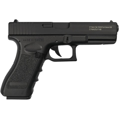 Страйкбольный пистолет CYMA Glock 18C AEP 6 мм MOSFET