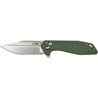 Нож CJRB Riff SW, AR-RPM9 Steel, Micarta ц:green