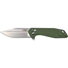 Нож CJRB Riff SW, AR-RPM9 Steel, Micarta ц:green