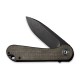 Ніж складаний кишеньковий Civivi Elementum, (7.5 см) D2 / Micarta темно-зелений
