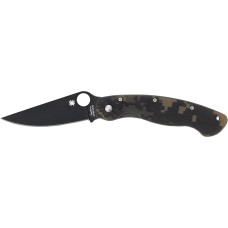 Нож Spyderco Military Black Blade, ц:camo