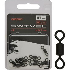 Вертлюжок Brain Swivel #3, 18mm, diam 3.7mm (10 шт/уп) SGCA-8008-3