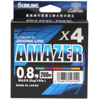 Шнур Sunline SM Amazer X4 200m (multicolor) #1.7 35lb/15.9kg