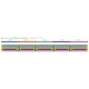 Шнур YGK X-Braid Shinji X9 200m (5 Colors And Yellow/Black Marks) #1.2 27.9lb