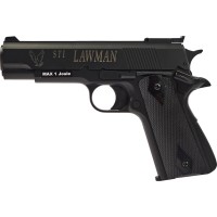 Пистолет страйкбольный ASG STI Lawman Gas 6 мм black