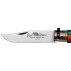 Ніж Old Bear Rainbow M, 420 steel, wood handle,, rainbow