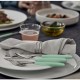 Набір кухонний Victorinox Swiss Modern Table Set 24шт з мятн. ручкою (6 ножів tomato,6 віделок,6 ложек,6 ложек)