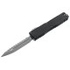 Ніж Microtech Ultratech Gen IV OTF D/E серрейтор Apoc Black