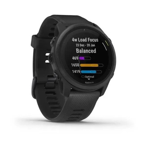 Смарт-годинник Garmin Forerunner 745 з чорним ремінцем