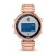 Смарт-часы Garmin fenix 5S Plus Sapphire с металлическим розово-золотистым браслетом