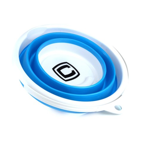 Відро складане силіконове СИЛА 10 л blue