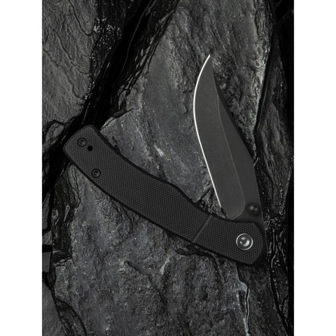 Ніж складаний кишеньковий Civivi Clingman, (7.6 см) Nitro-V / G10 чорний