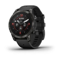 Смарт-часы Garmin epix Pro Gen 2 Sapphire Edition (47мм) карбоново-серые титановые DLC с черным ремешком