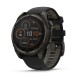 Смарт-годинник Garmin fenix 8 (47 мм) Sapphire Solar карбоново-сірий DLC титан чорний/гравійно-сірий