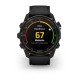 Смарт-годинник Garmin Descent Mk3i (51 мм) карбоново-сірий DLC титановий з чорним силіконовим ремінцем