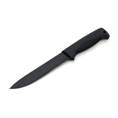 Нож Peltonen M95, покрытие cerakote black, черный, черный композитный чехол