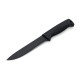 Нож Peltonen M95, покрытие cerakote black, черный, черный композитный чехол