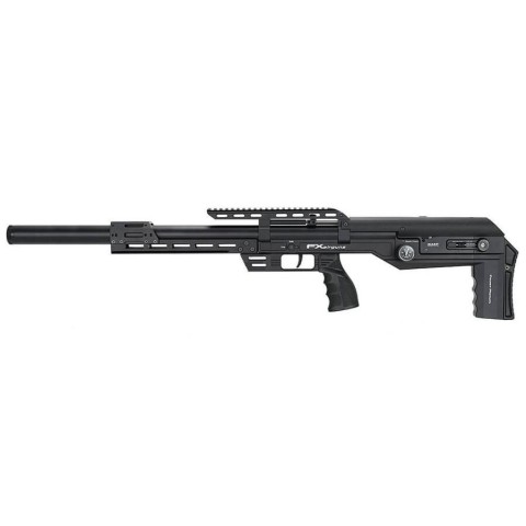 Пневматична редукторна гвинтівка FX Airgun Leopard Black Sniper Tube .177 кал