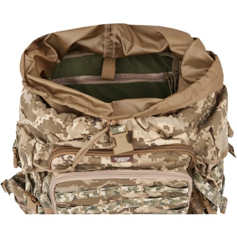 Рюкзак Warrior Spirit тактичний 80л ц:pixel