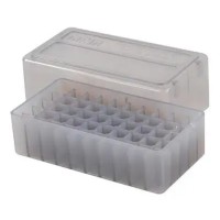 Кейс MTM д/піст.патр.38 Spec., 9 mm 38 SPEC на 50 патр. димчастий