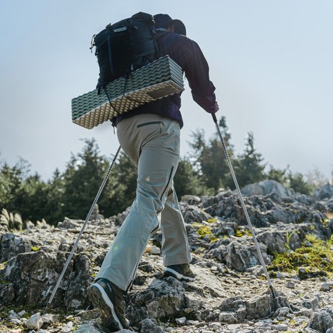 Трекінгова палиця Naturehike CNK2450DS016, 39-130 см, зелена